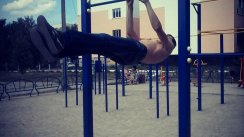 Площадка для воркаута в городе Винница №4870 Средняя Современная фото